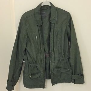 Green military jacket from gap